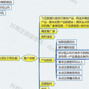 60节抖音从新手到高手VIP视频课程，拳拳到肉，直击核心