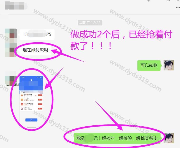 抖音解核对校验跳实名，100%成功，新技术，认准正规操作 (6)